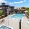 Sparkling swimming pool
